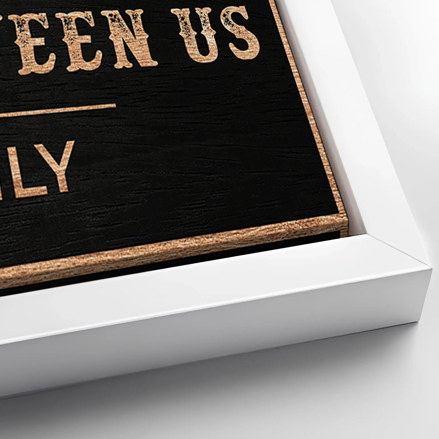 Save 33% When You Add A 12x36 Frame To Your Family Blessing: Bless the Food Sign Canvas Now