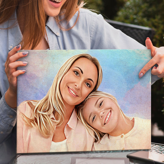 Mother's Day Cartoon Portrait Sign II