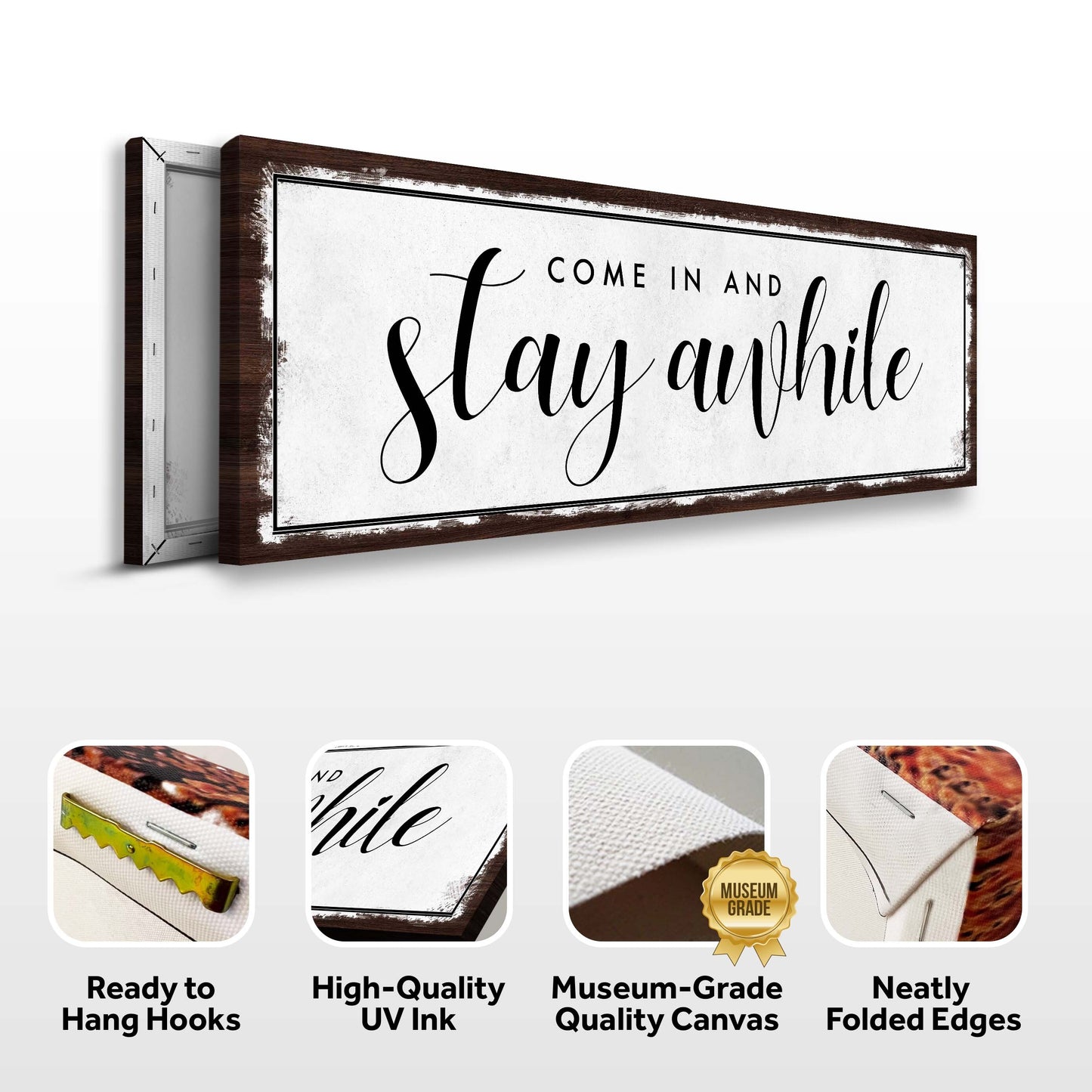 Come In & Stay Awhile Sign II (Free Shipping)