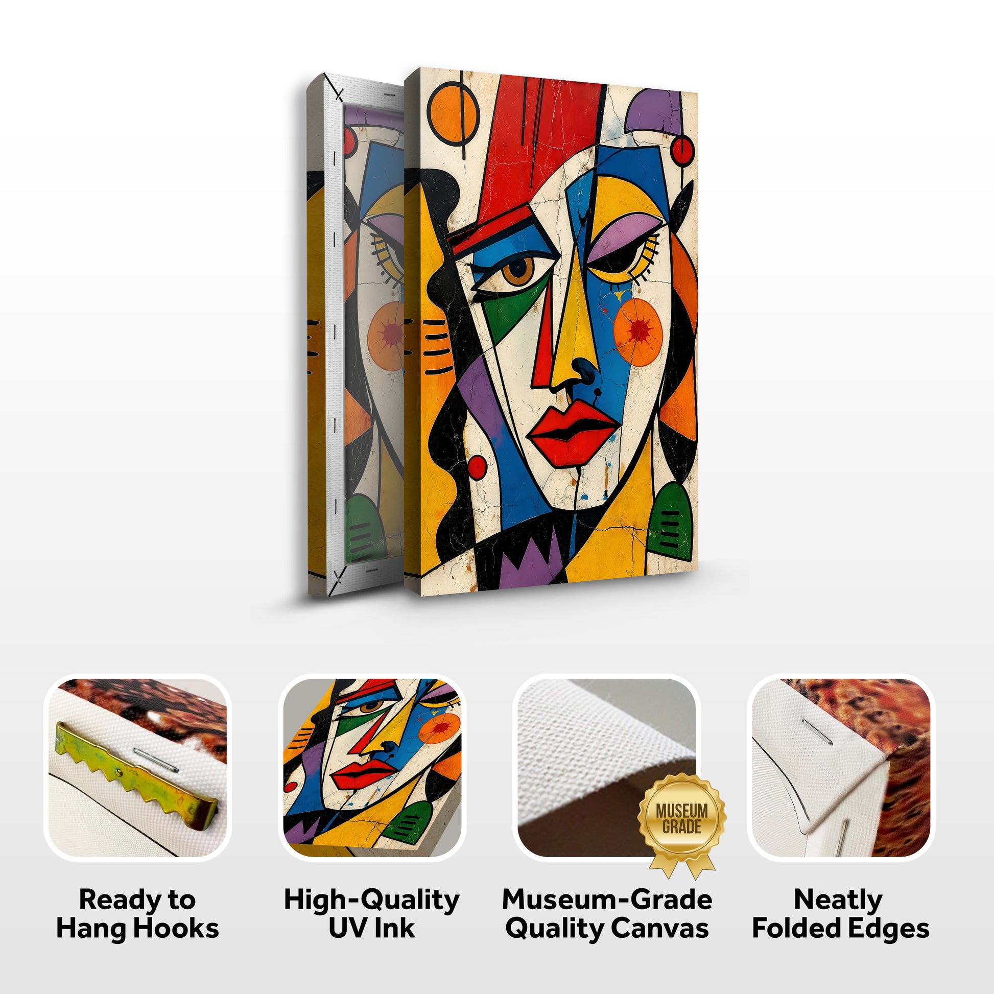 Modern Abstract Face Expression