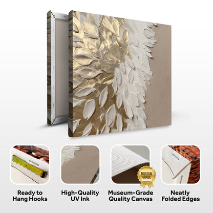 Golden Whisper Feathers