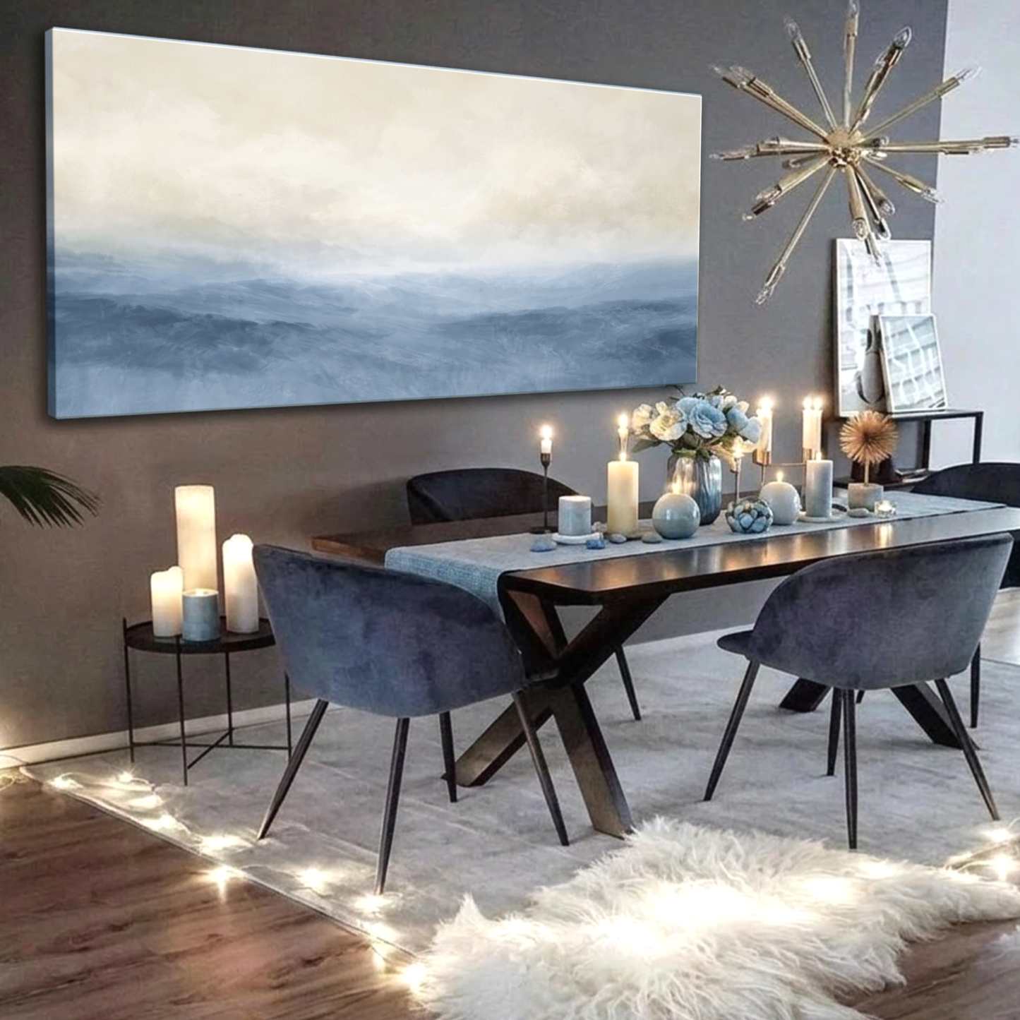 Muted Blue