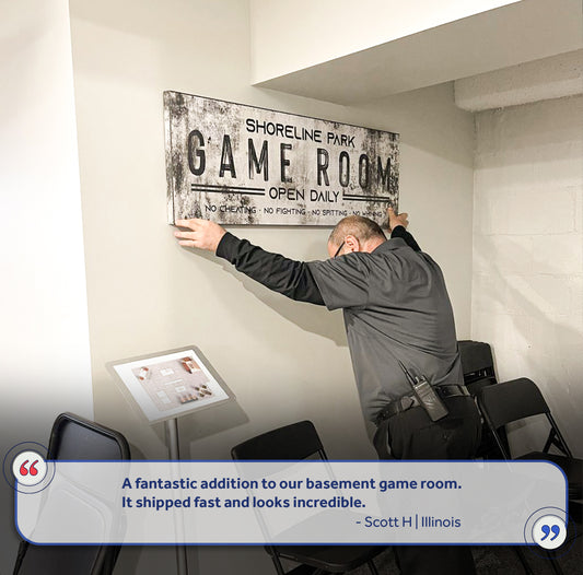 Family Game Room Sign II