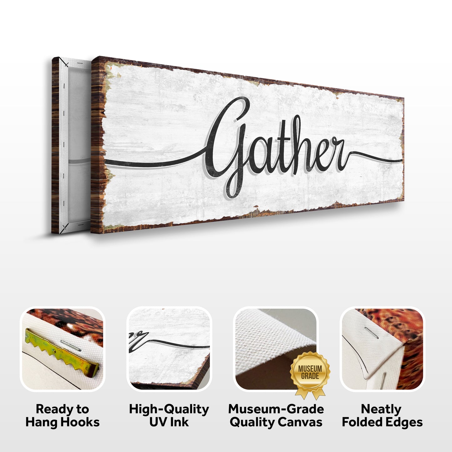 Gather Wall Art Sign