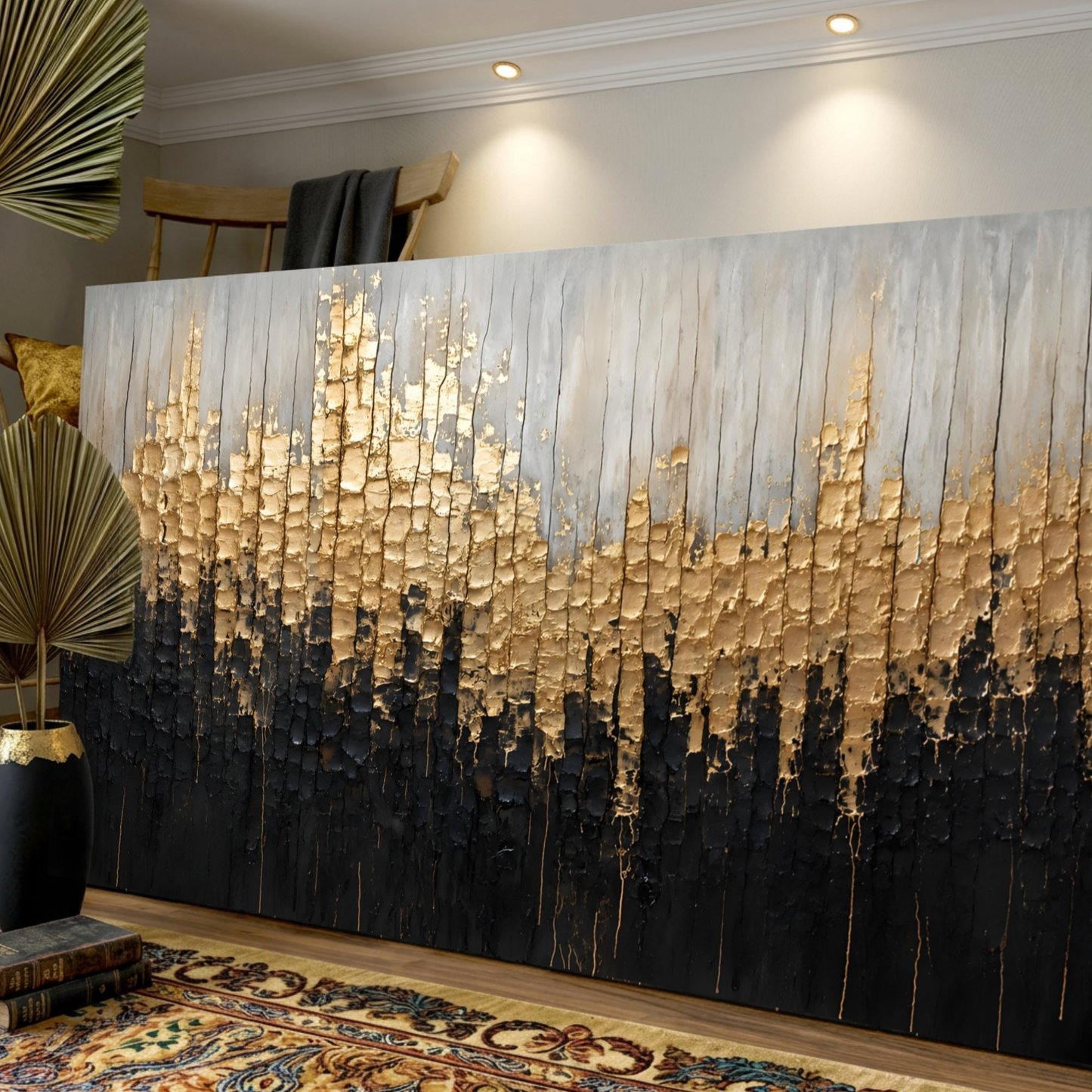 Gilded Texture Horizon