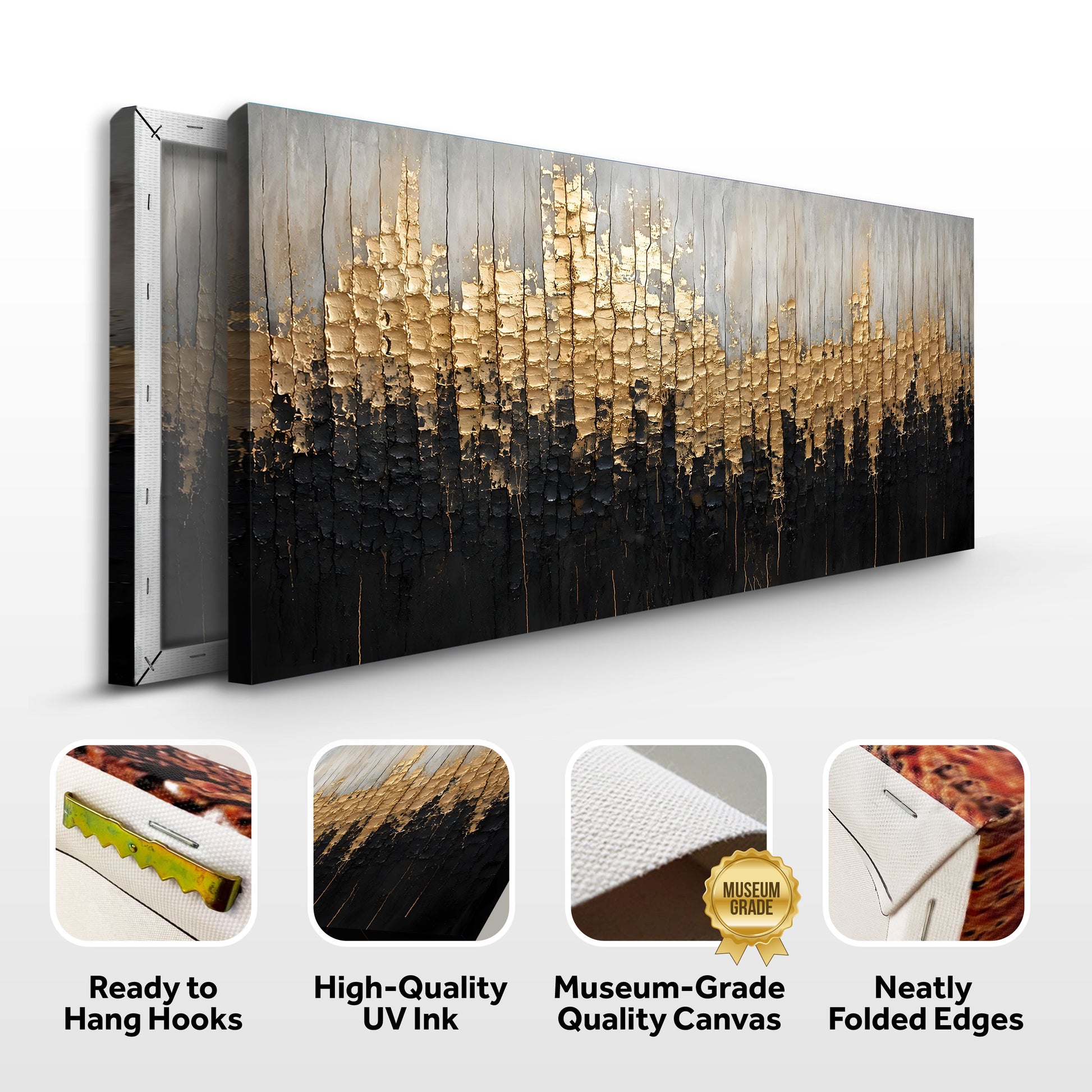Gilded Texture Horizon