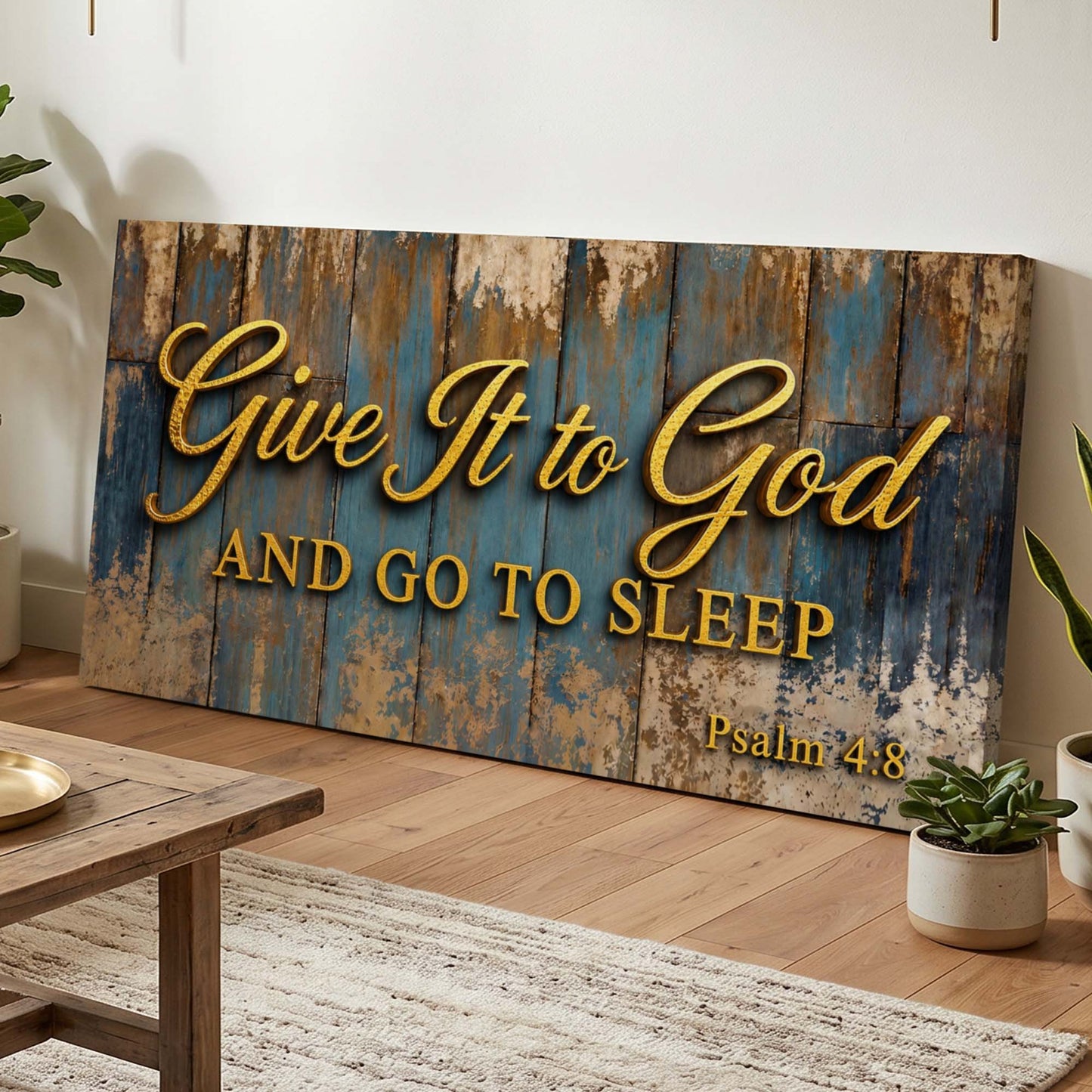 Give It to God and Go to Sleep – Psalm 4:8
