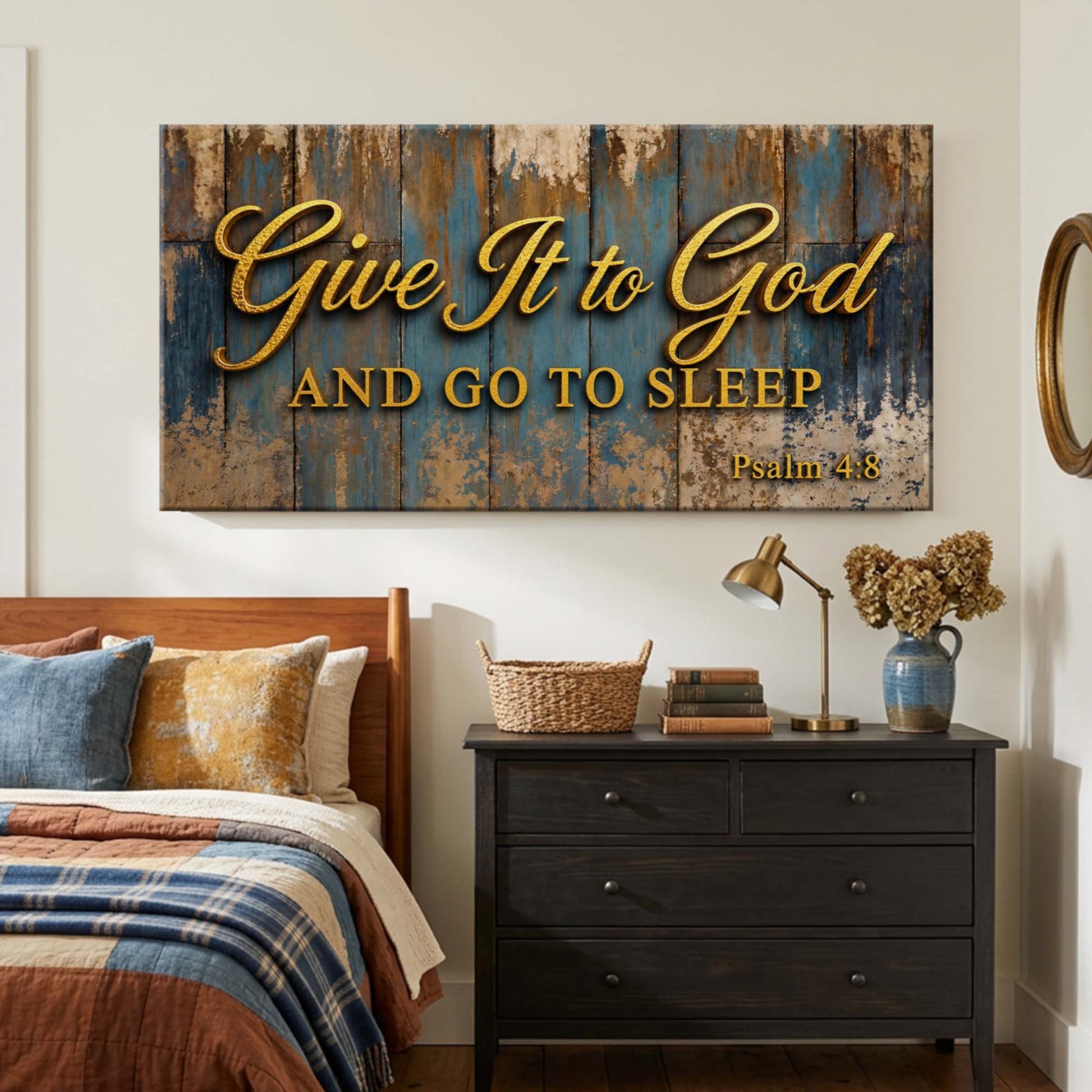 Give It to God and Go to Sleep – Psalm 4:8