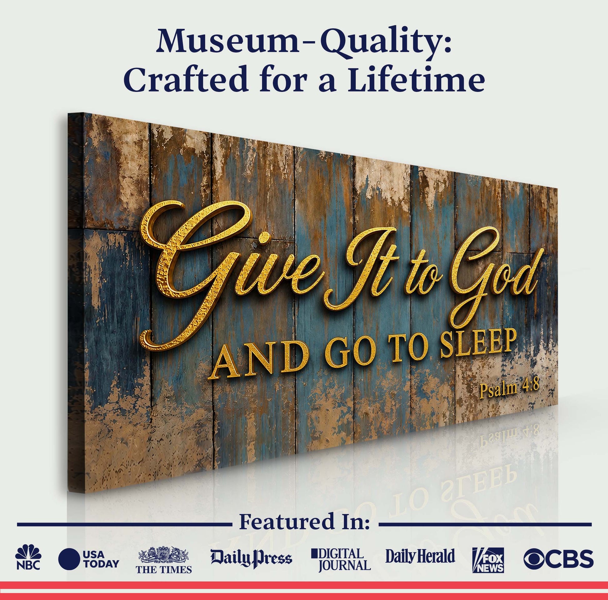 Give It to God and Go to Sleep – Psalm 4:8