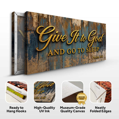 Give It to God and Go to Sleep – Psalm 4:8