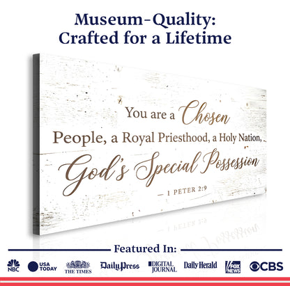 You Are God’s Special Possession