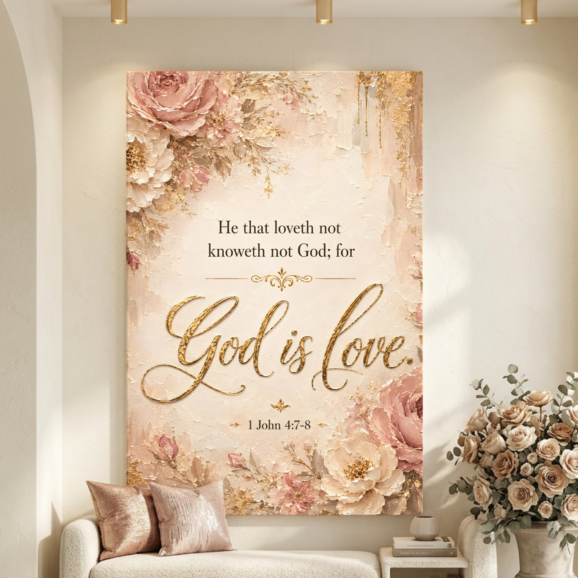 God Is Love - 1 John 4:7-8