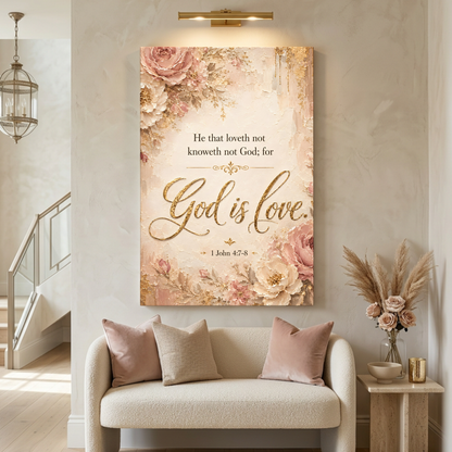 God Is Love - 1 John 4:7-8