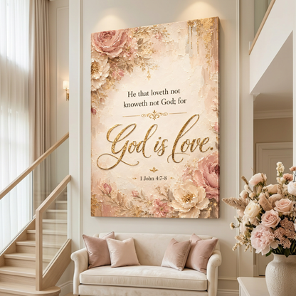 God Is Love - 1 John 4:7-8