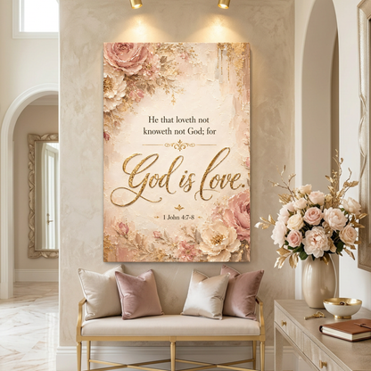 God Is Love - 1 John 4:7-8