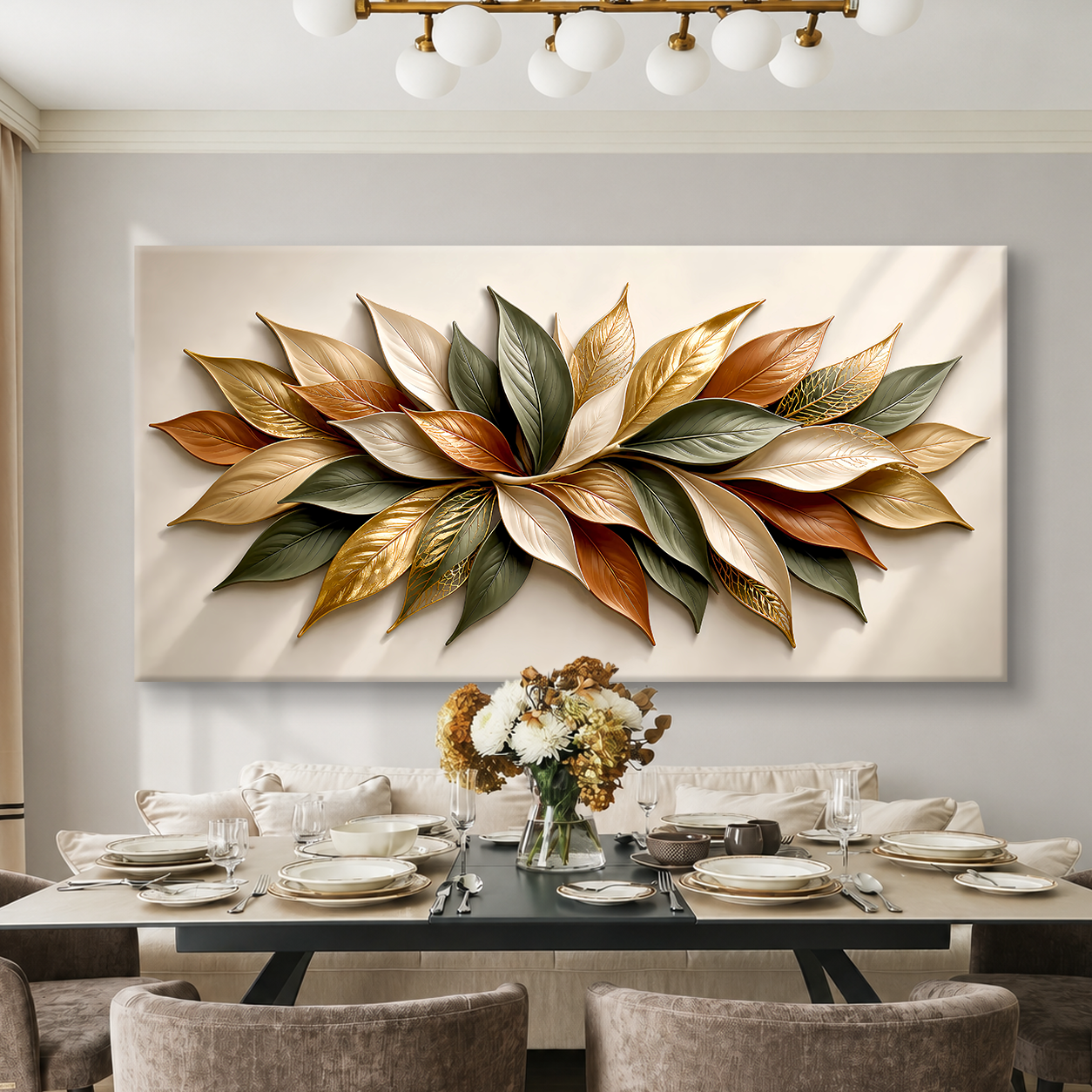 Golden Autumn Petals