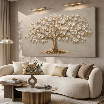 Golden Blooming Tree