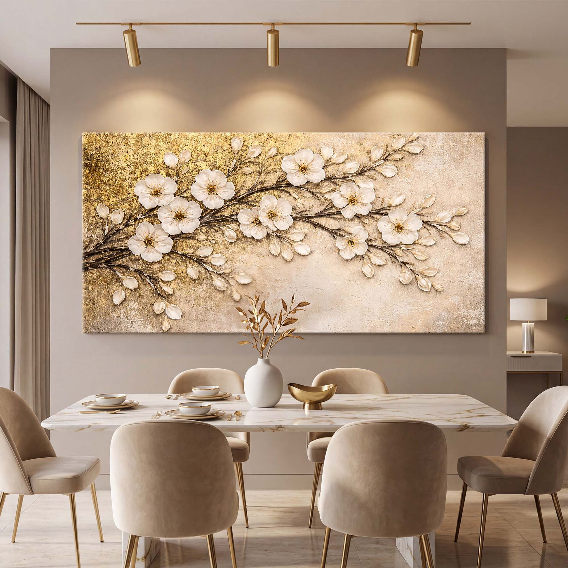Golden Blossom Branch