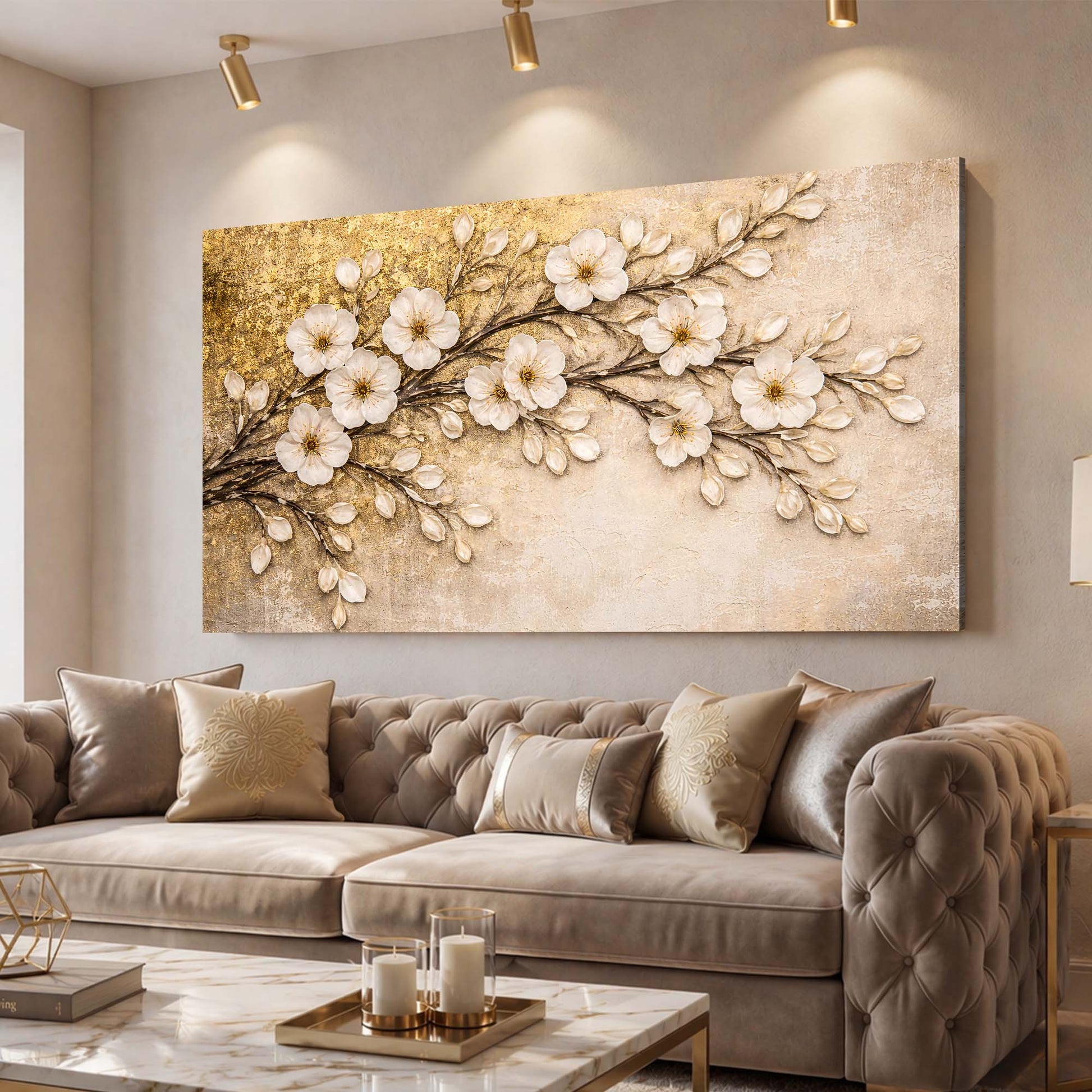 Golden Blossom Branch