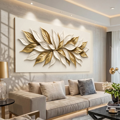 Golden Ivory Petals