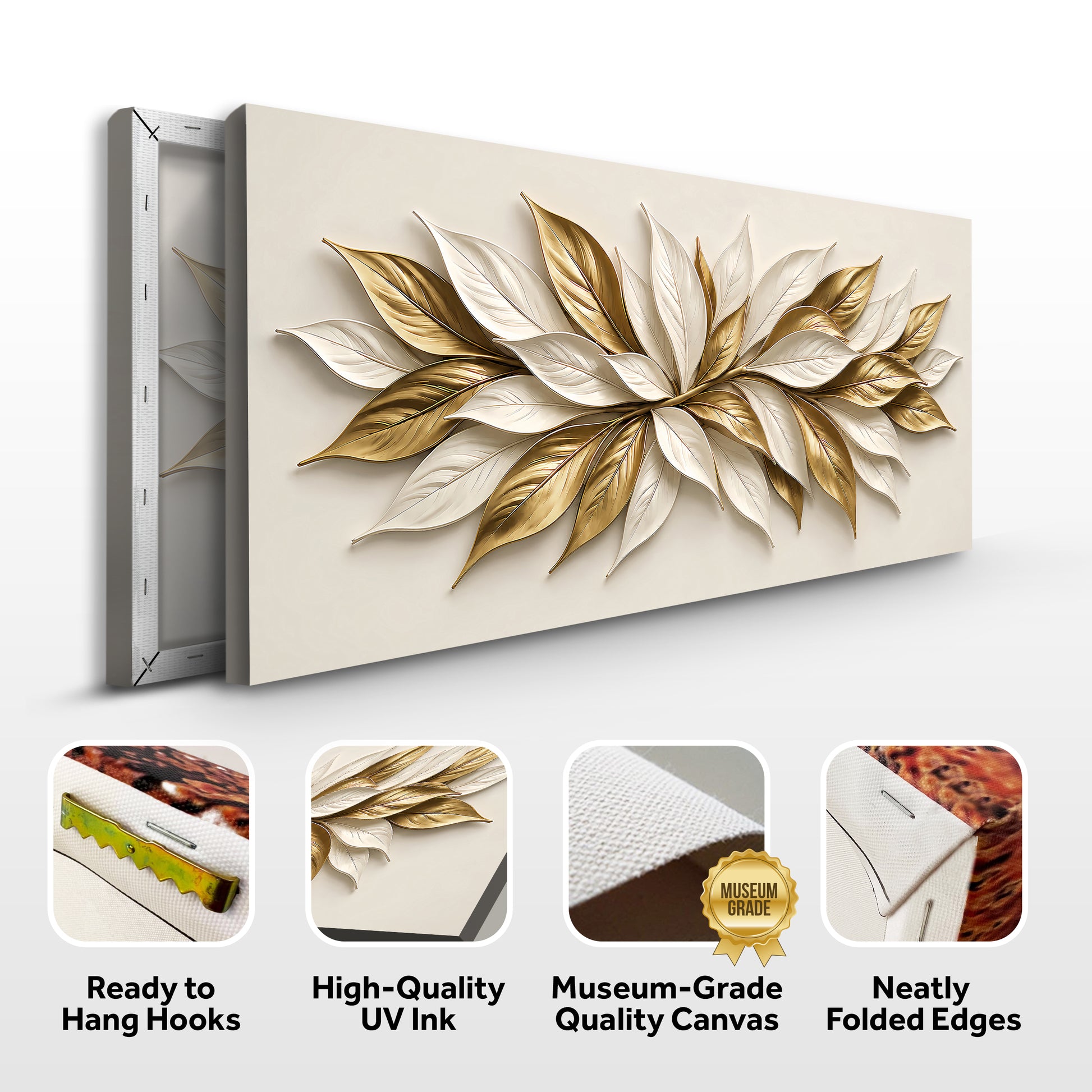 Golden Ivory Petals