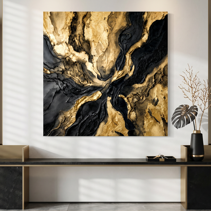 Golden Obsidian Flow