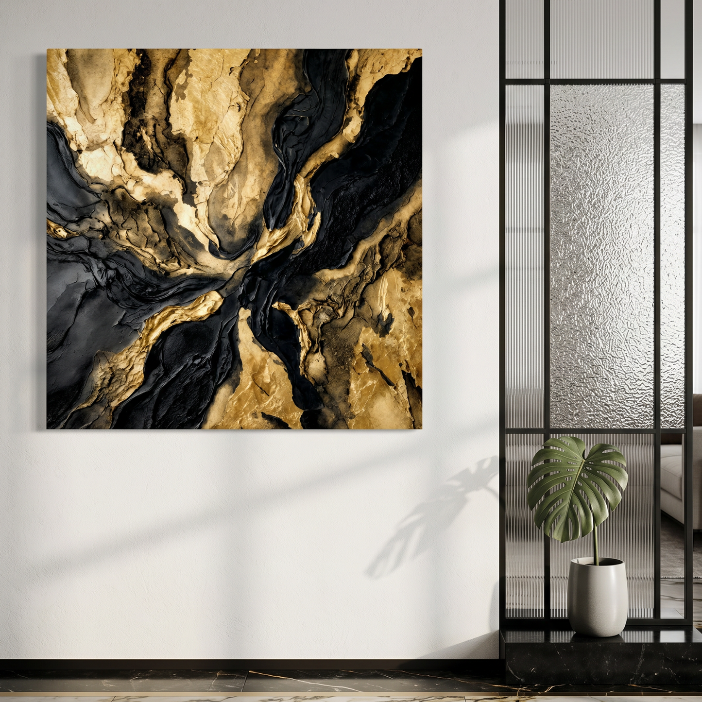 Golden Obsidian Flow