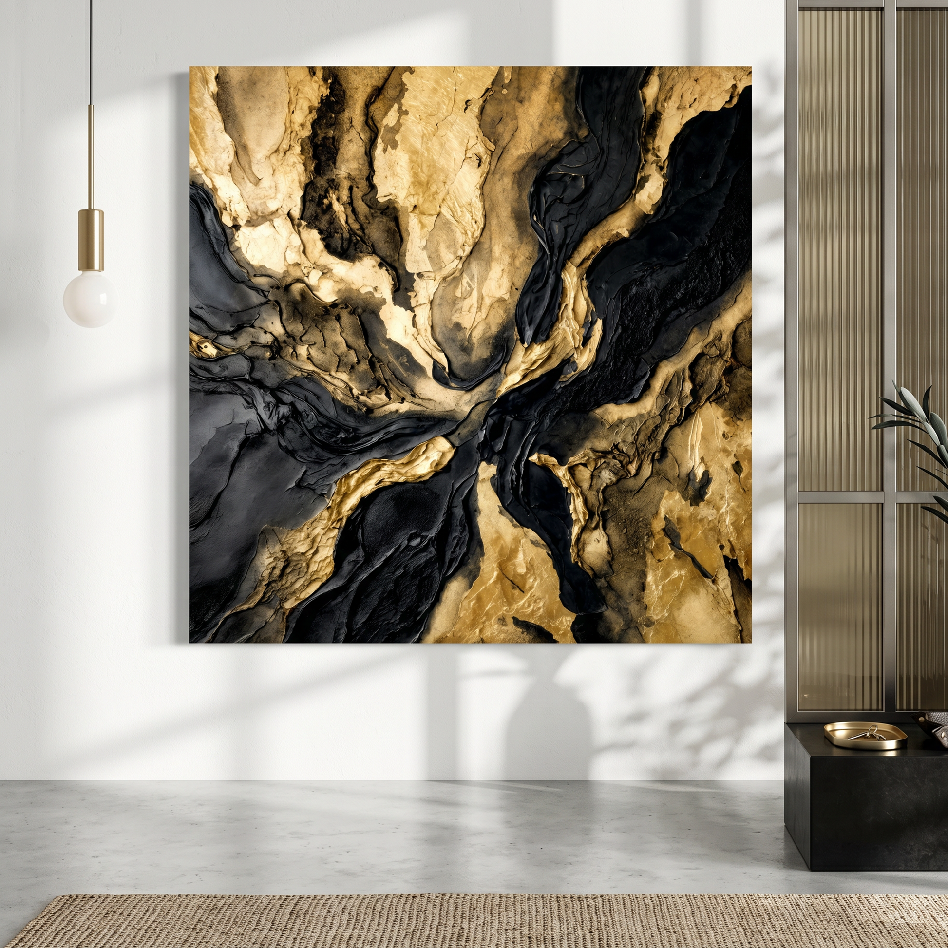Golden Obsidian Flow