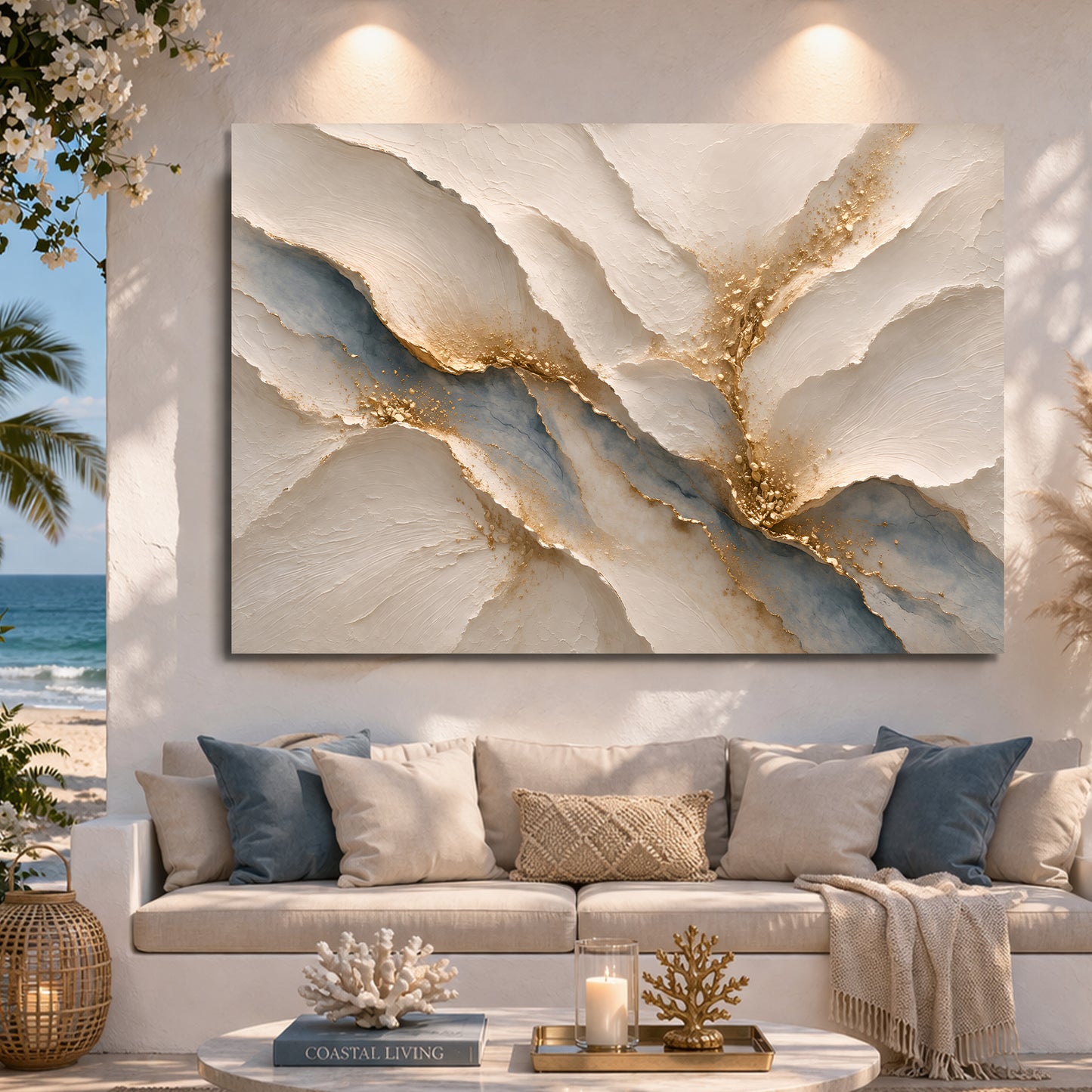 Golden Petal Flow