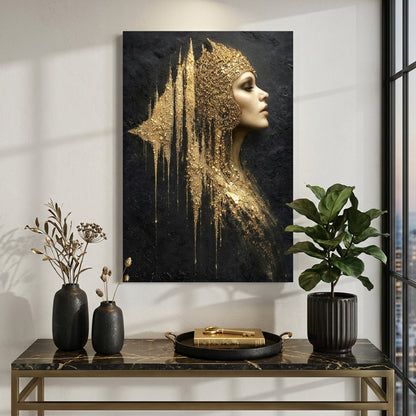 Golden Regal Portrait