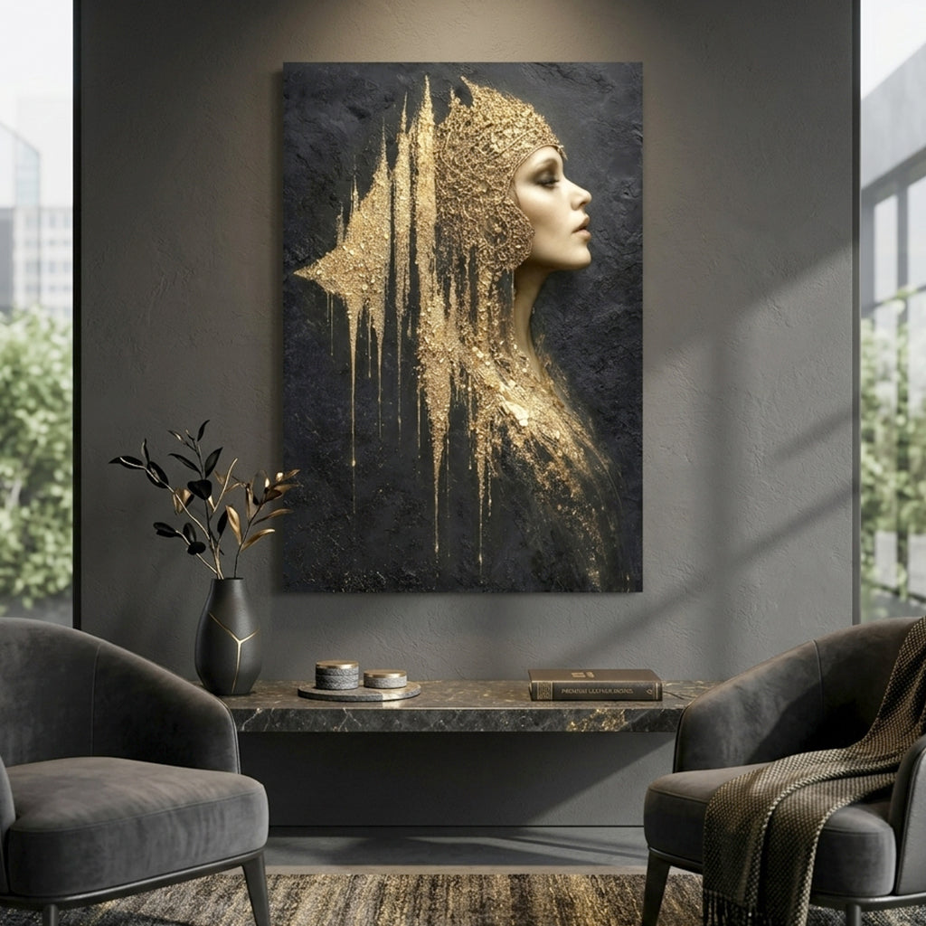 Golden Regal Portrait