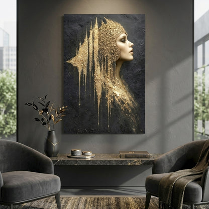 Golden Regal Portrait