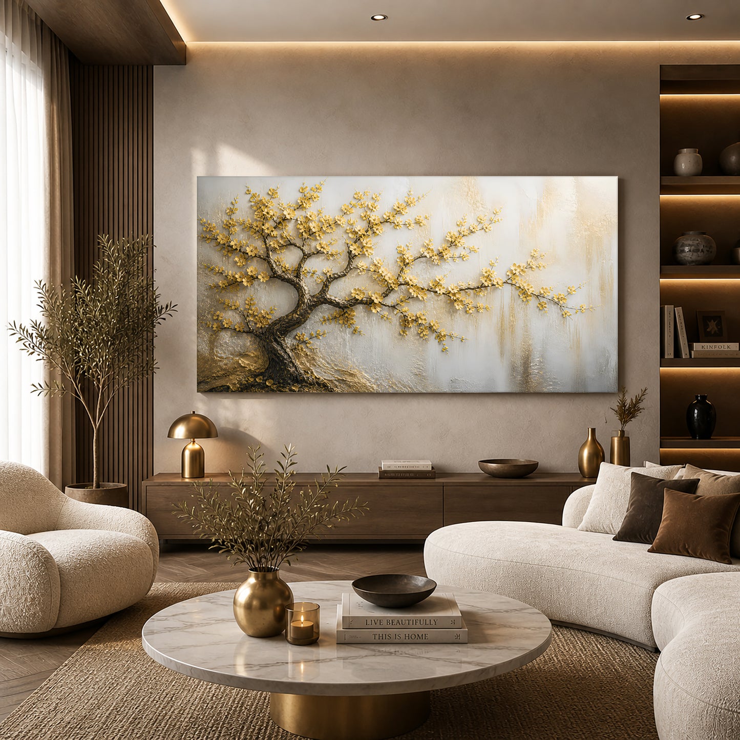 Golden Whisper Branches