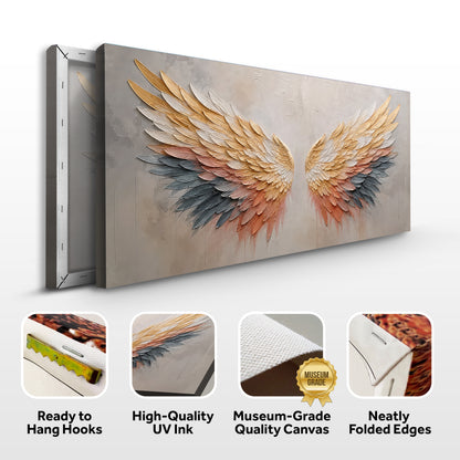 Ethereal Golden Wings
