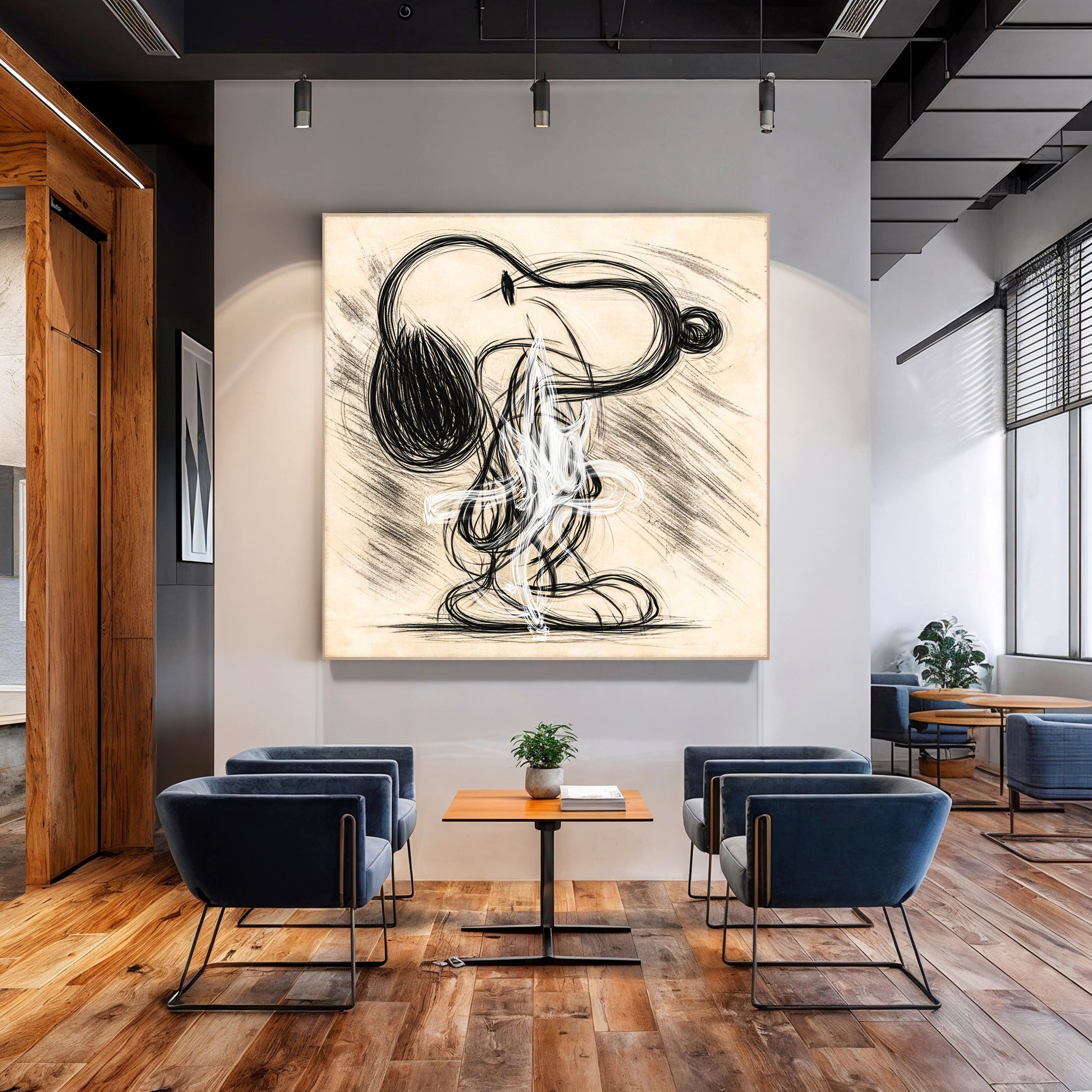 Abstract Dog Graffiti II