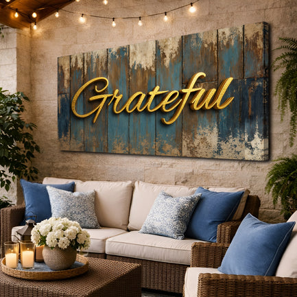 Grateful Heart Rustic Charm