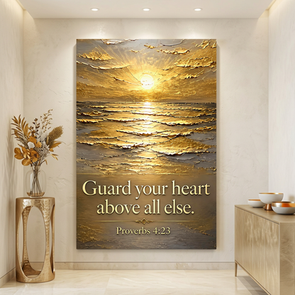 Guard Your Heart Above All Else - Proverbs 4:23