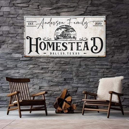 Homestead Sign XII