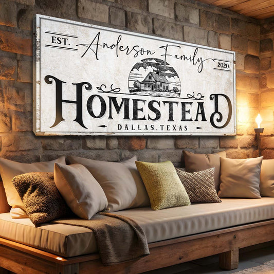 Homestead Sign XII