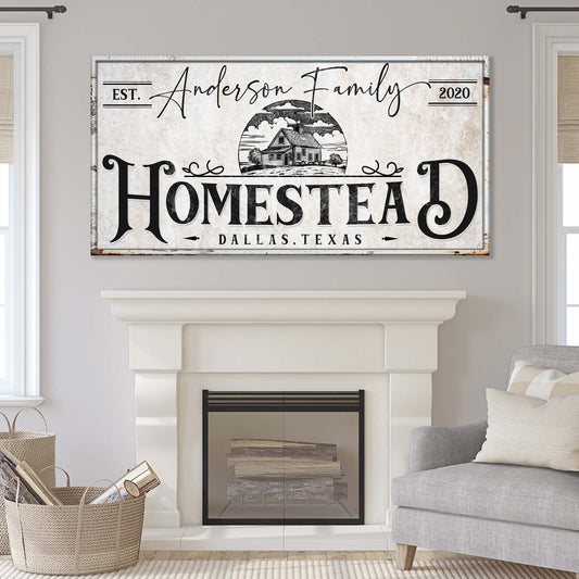 Homestead Sign XII