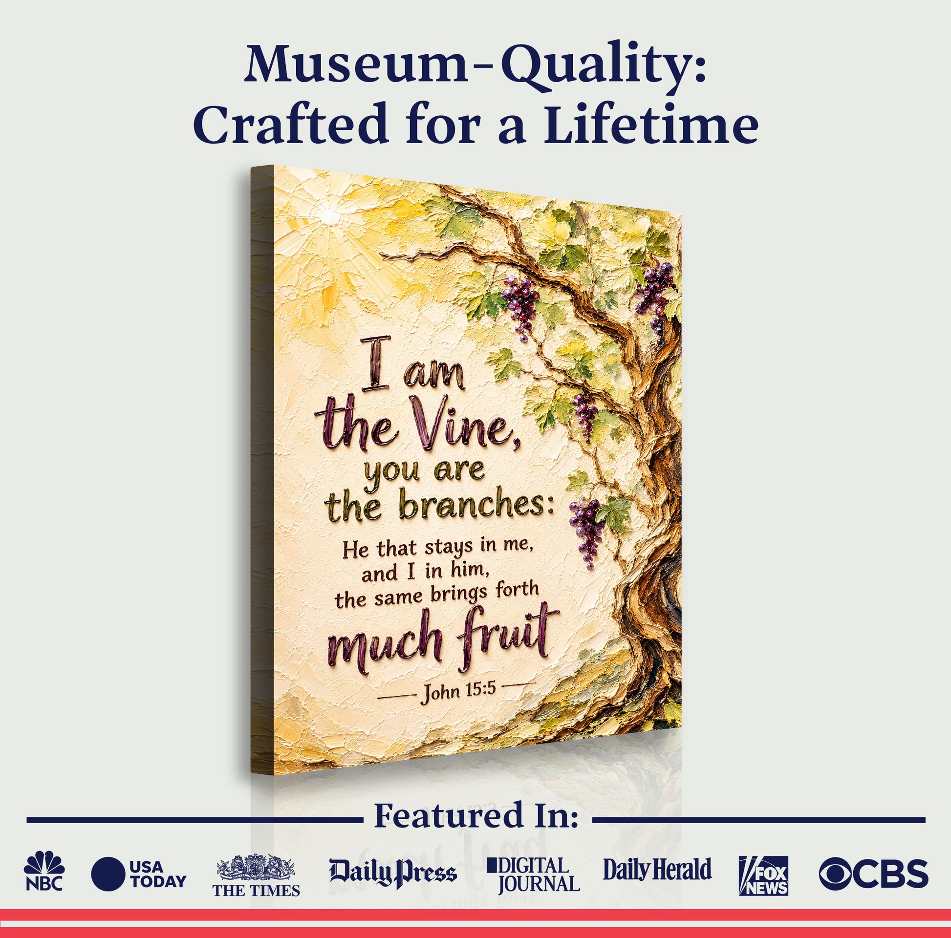 I Am The Vine You Are The Branches - John 15:5