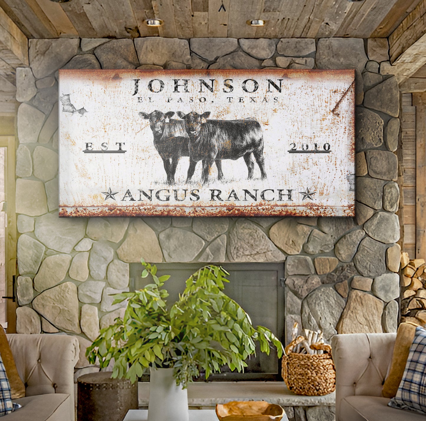 Angus Ranch Sign II