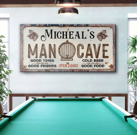 Man Cave Style 3 - Image by Tailored Canvases