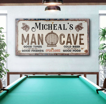 Man Cave Style 3 - Image by Tailored Canvases
