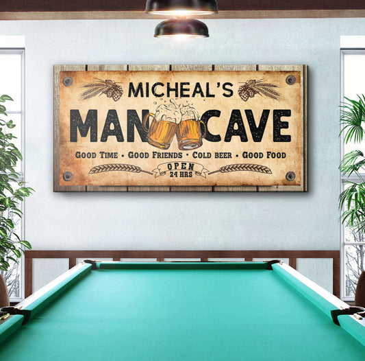 Man Cave Style 4 - Image by Tailored Canvases