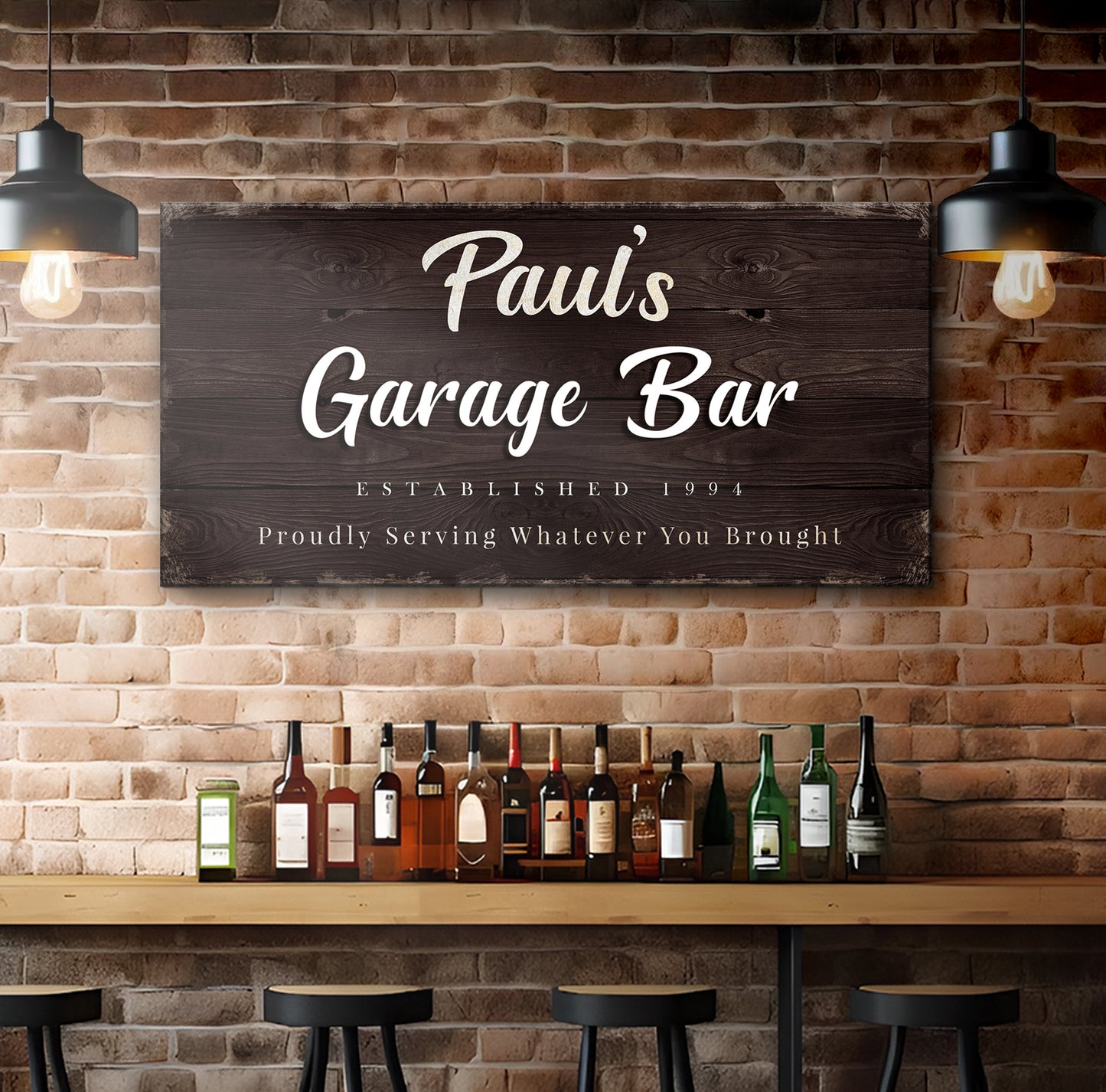 Garage Bar Sign VII