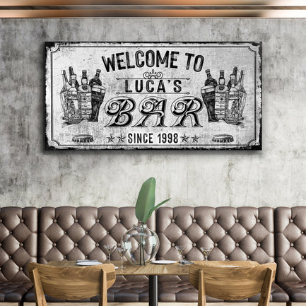 Bar Sign Style 2 - Image by Tailored Canvases