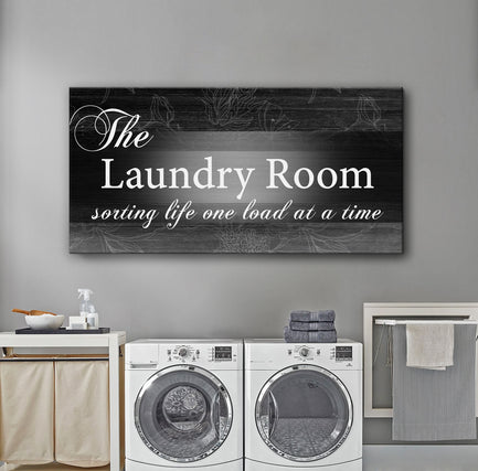 The Laundry Room Sign Style 2 - Image by Tailored Canvases