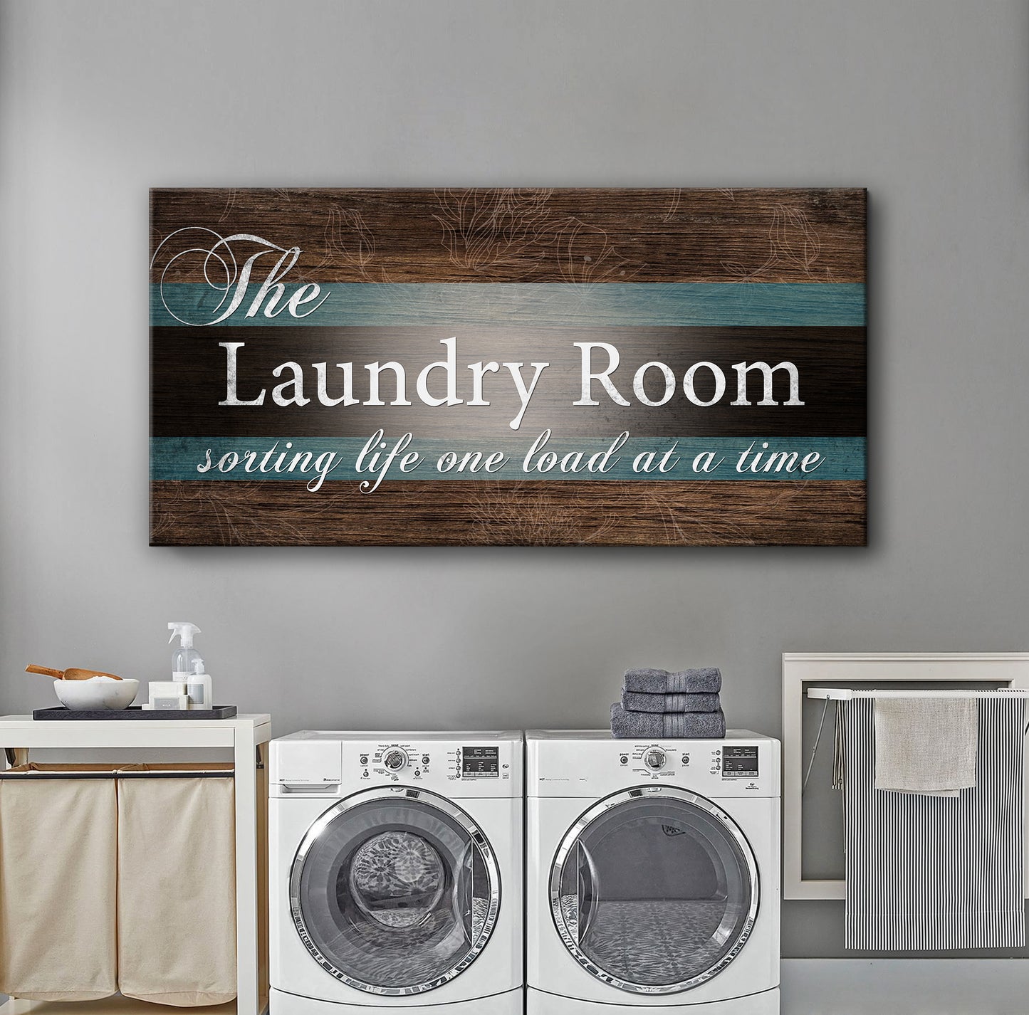 The Laundry Room Sign III