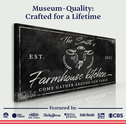 Farmhouse Kitchen Sign II